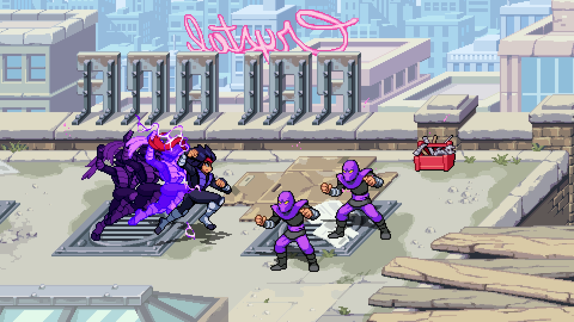 Revealing new TMNT: Shredder's Revenge Dimension Shellshock DLC