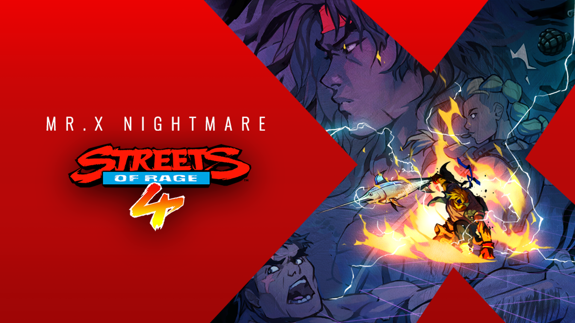 Shiva joins forces with Estel and Max in Streets of Rage 4 DLC Mr. X Nightmare