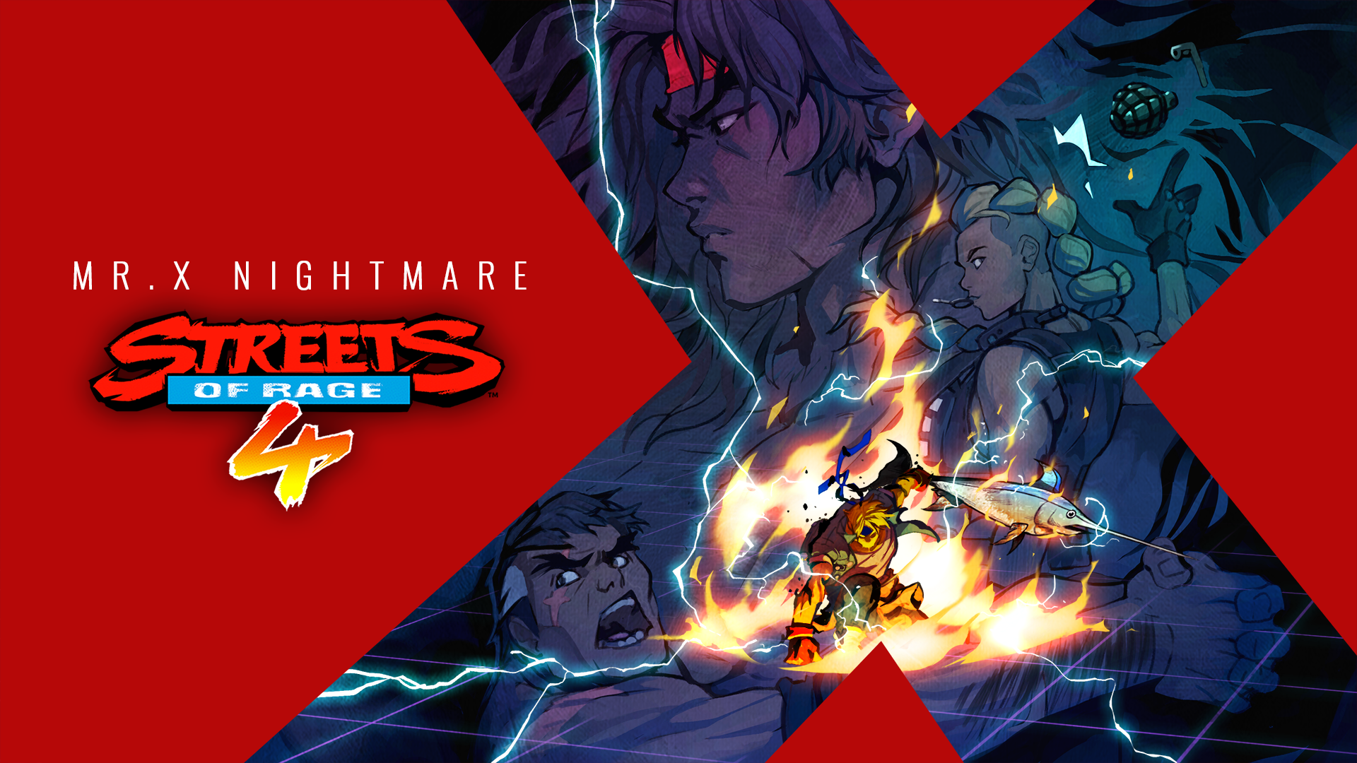 Streets of Rage 4 DLC – Mr. X Nightmare