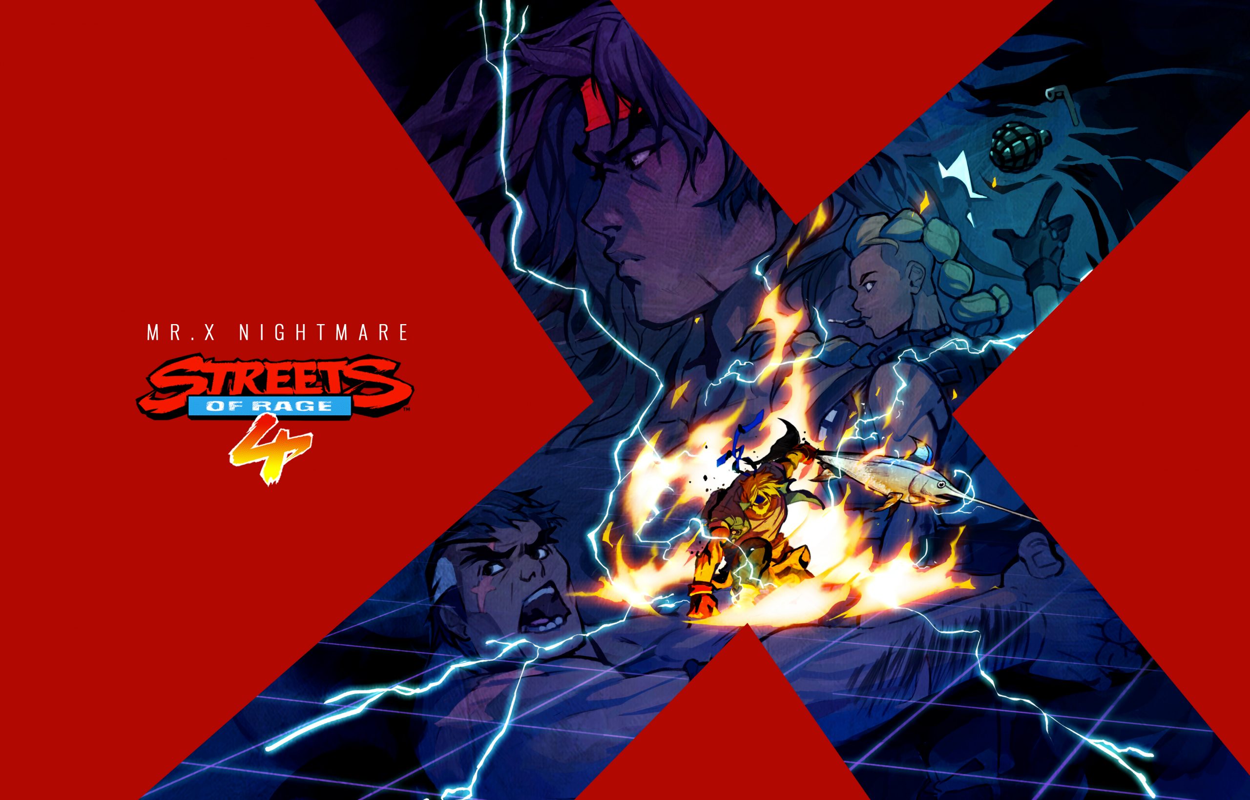 Streets of Rage 4: Mr X Nightmare DLC