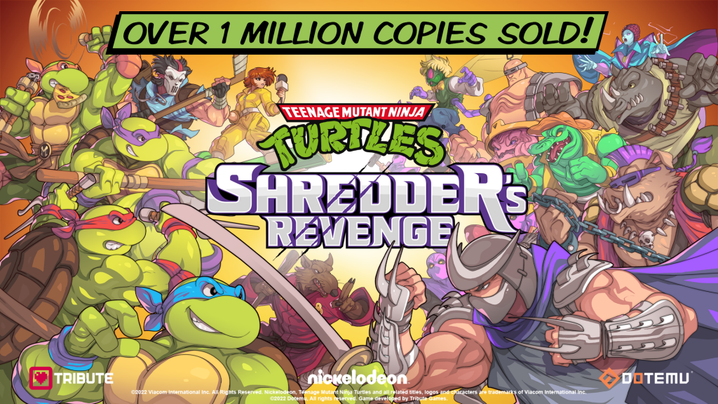 TMNT Shredder’s Revenge Combos More Than a Million Copies Sold Dotemu