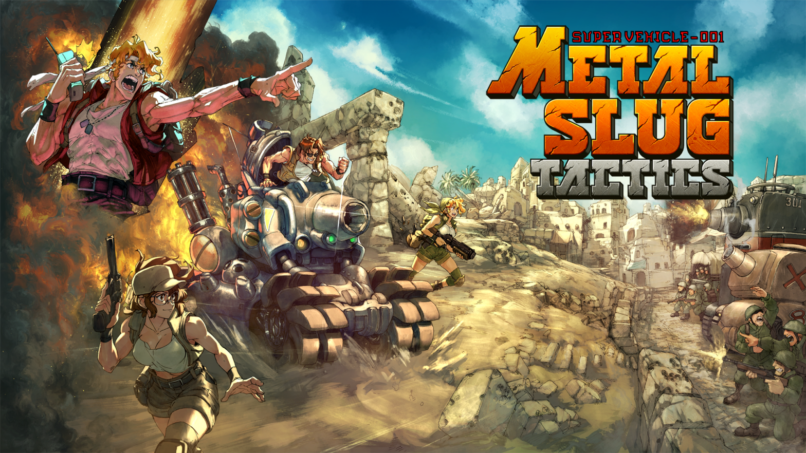 Metal Slug Tactics coming this fall 2024 with a sweet new trailer!
