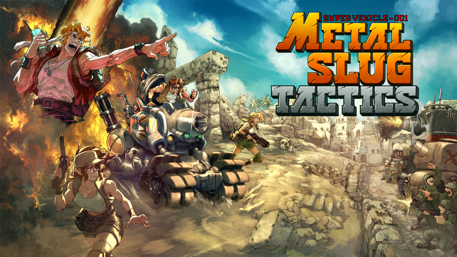 MISSION START! Metal Slug Tactics Now Available