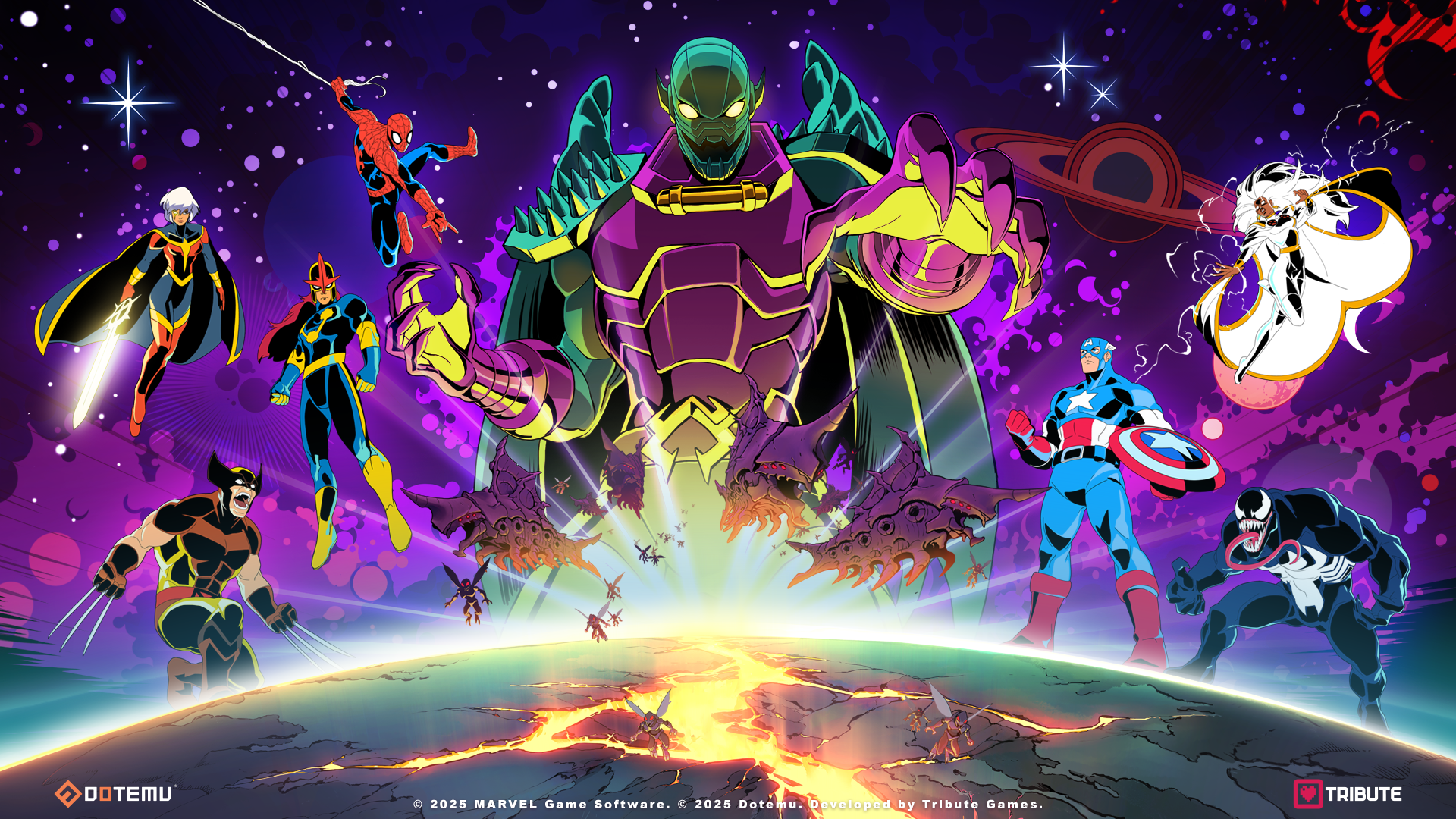 Marvel Cosmic　マーベル　アメコミ MARVEL Cosmic Invasion - Dotemu