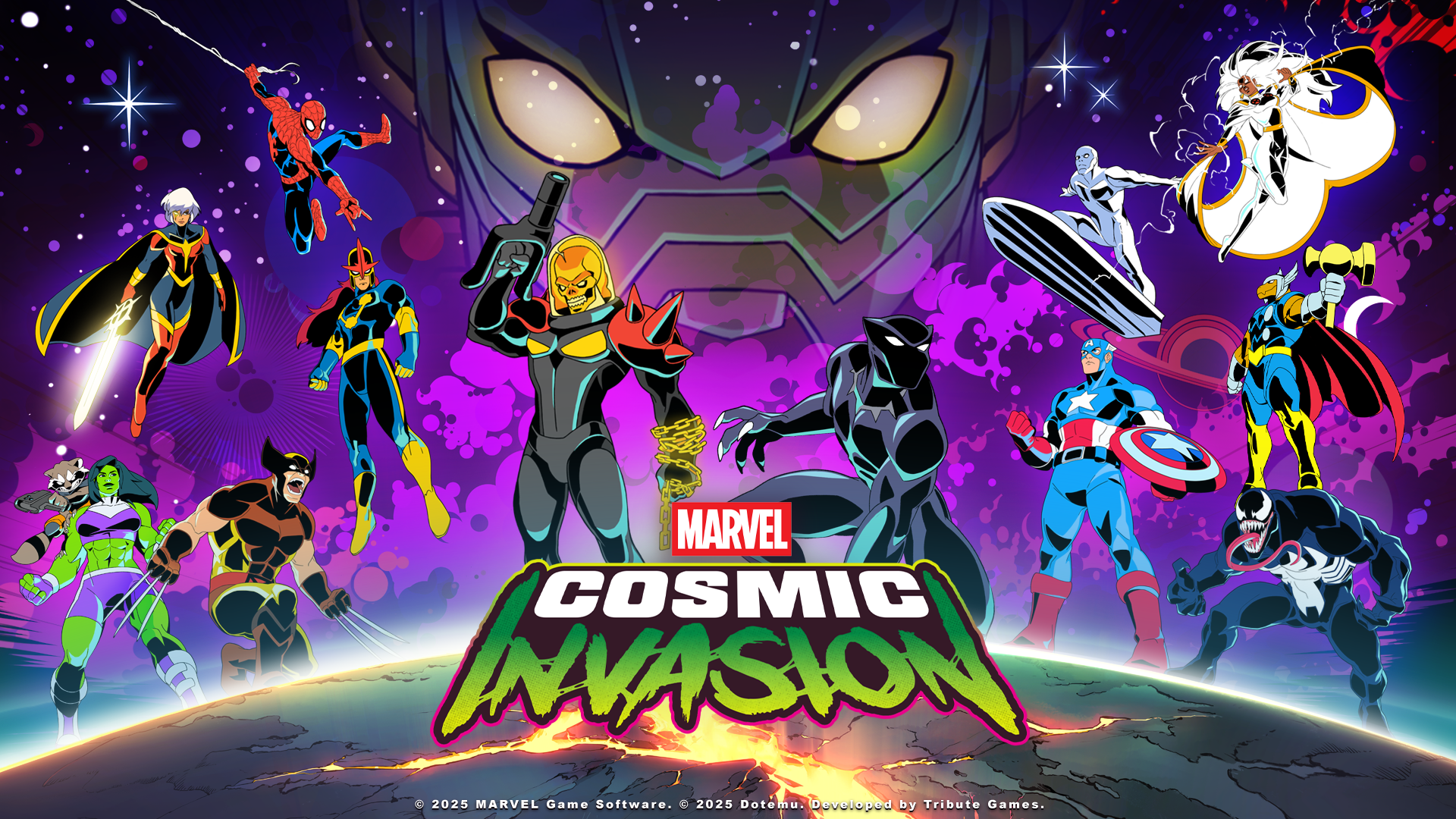 ト*ー様 予告チラシ　marvel まとめ売り MARVEL Cosmic Invasion Tags Black Panther and Cosmic Ghost Rider