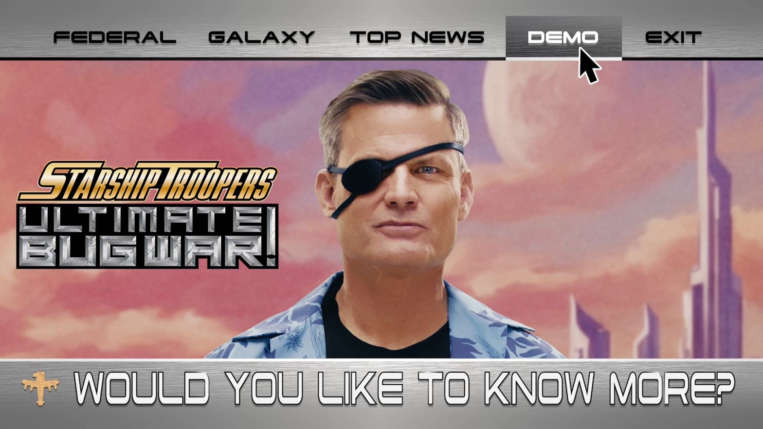 Join the fight now and throughout Steam Next Fest, in the Starship Troopers: Ultimate Bug War! Demo