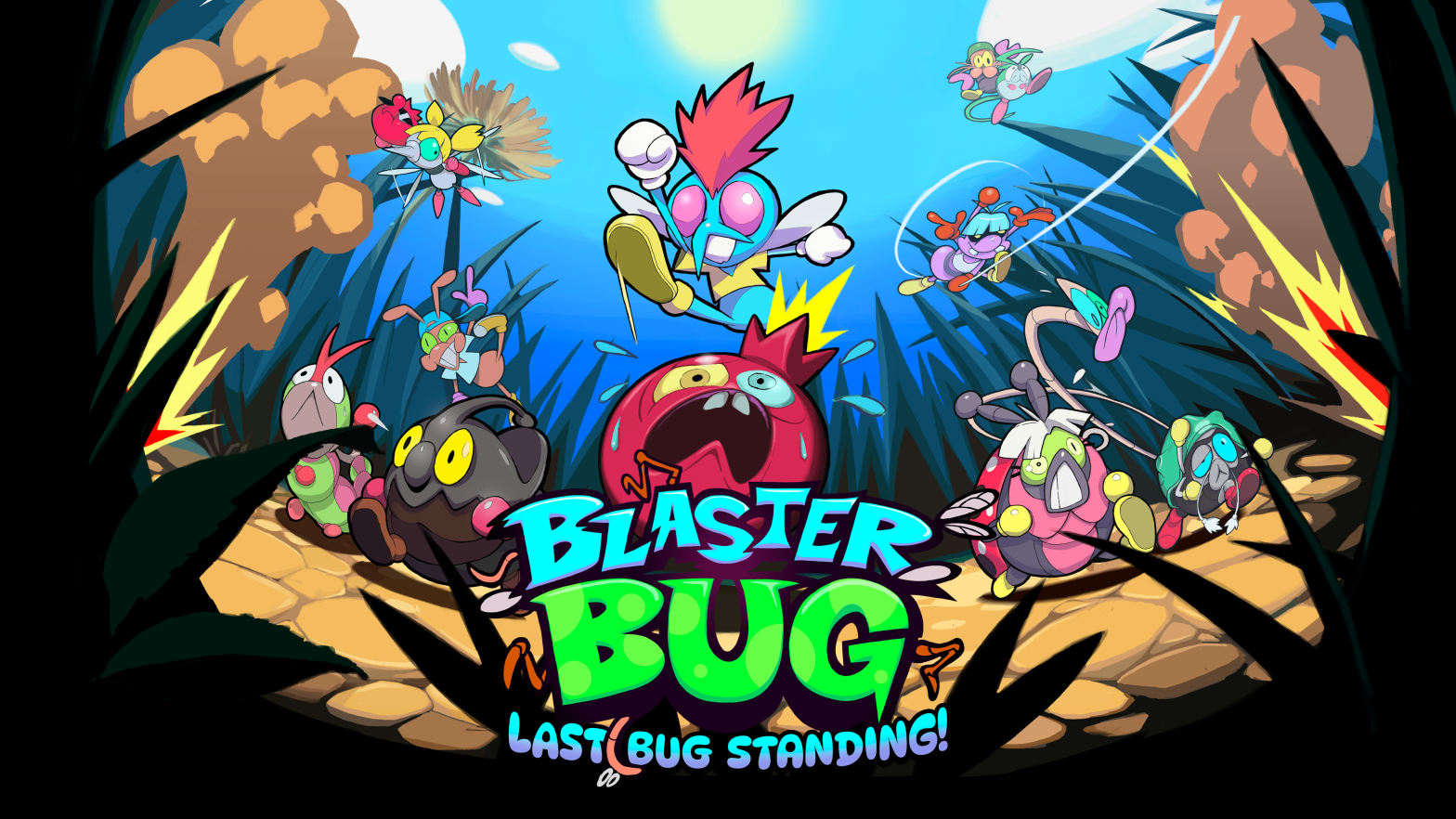 This is Blasterbug: Last Bug Standing! and it’s Live. Right. Now.